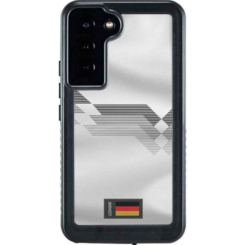 Germany Soccer Flag Galaxy S24 Plus Waterproof Case